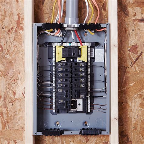 electrical breaker box installation|installing breaker box in home.